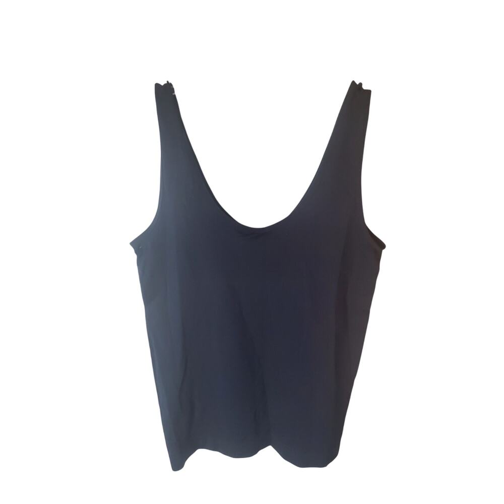 Yummie Black Nylon/Spandex Tank, NWOT, Size Large